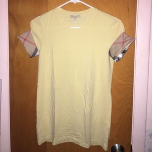 Burberry Brit Yellow Ladies Shirt