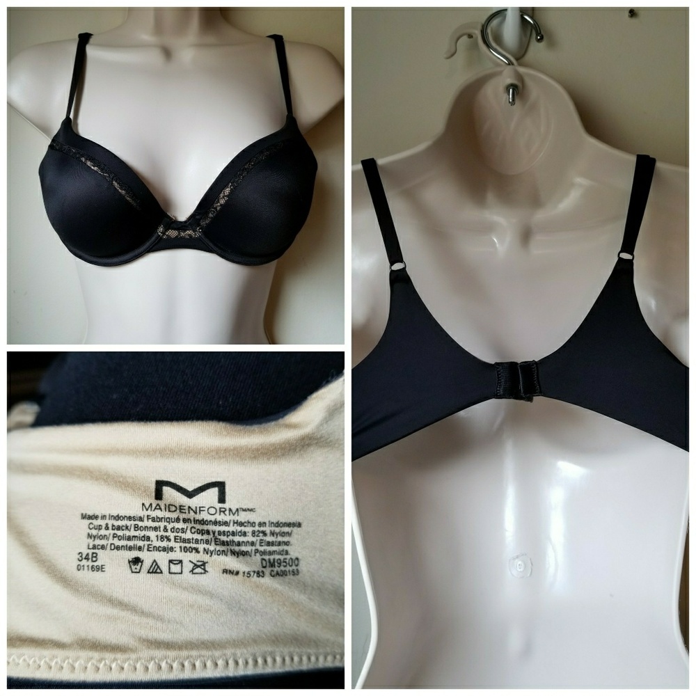 Maidenform women's bra size 34B push up