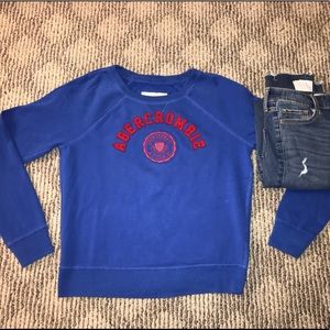 Abercrombie crew neck sweatshirt