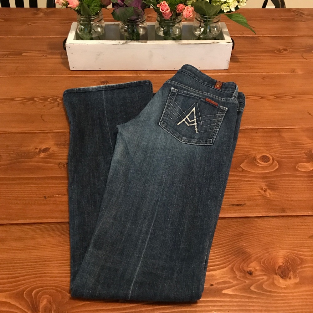 "A pocket" 7 for all mankind jeans 👖