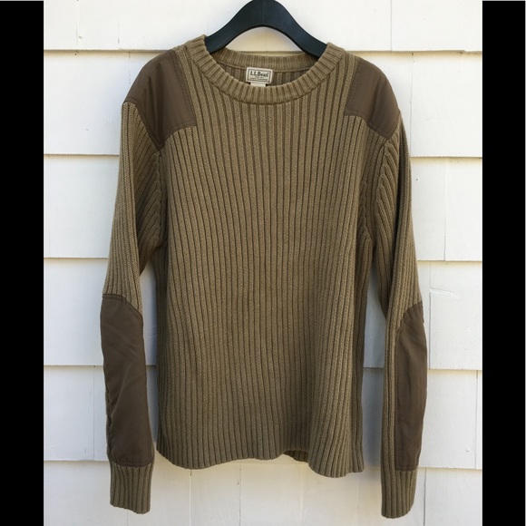ll bean military sweater