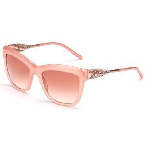 Authentic Burberry Pink Garbadine Lace Sunglasses