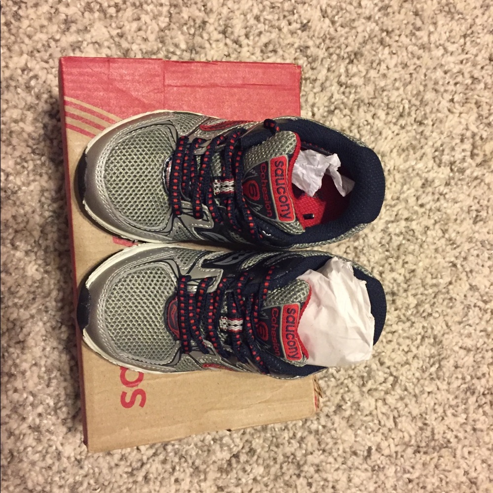 Toddler size 7.5W saucony lace up sneakers