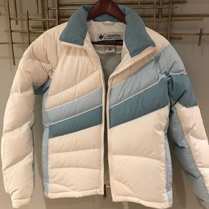 Columbia down ski coat