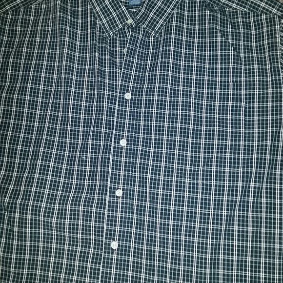 Men's Puritan Short Sleeve Plus Size Dress Shirt - Picture 4 of 4