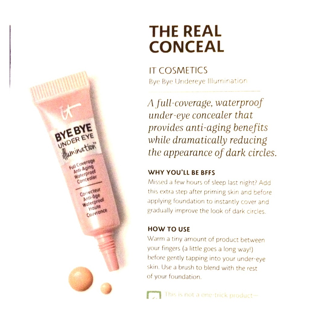 Bye Bye Under Eye Illumination