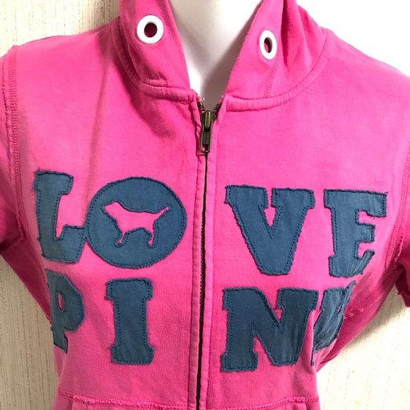 Victoria Secret PINK Hoodie Small - Picture 2 of 6