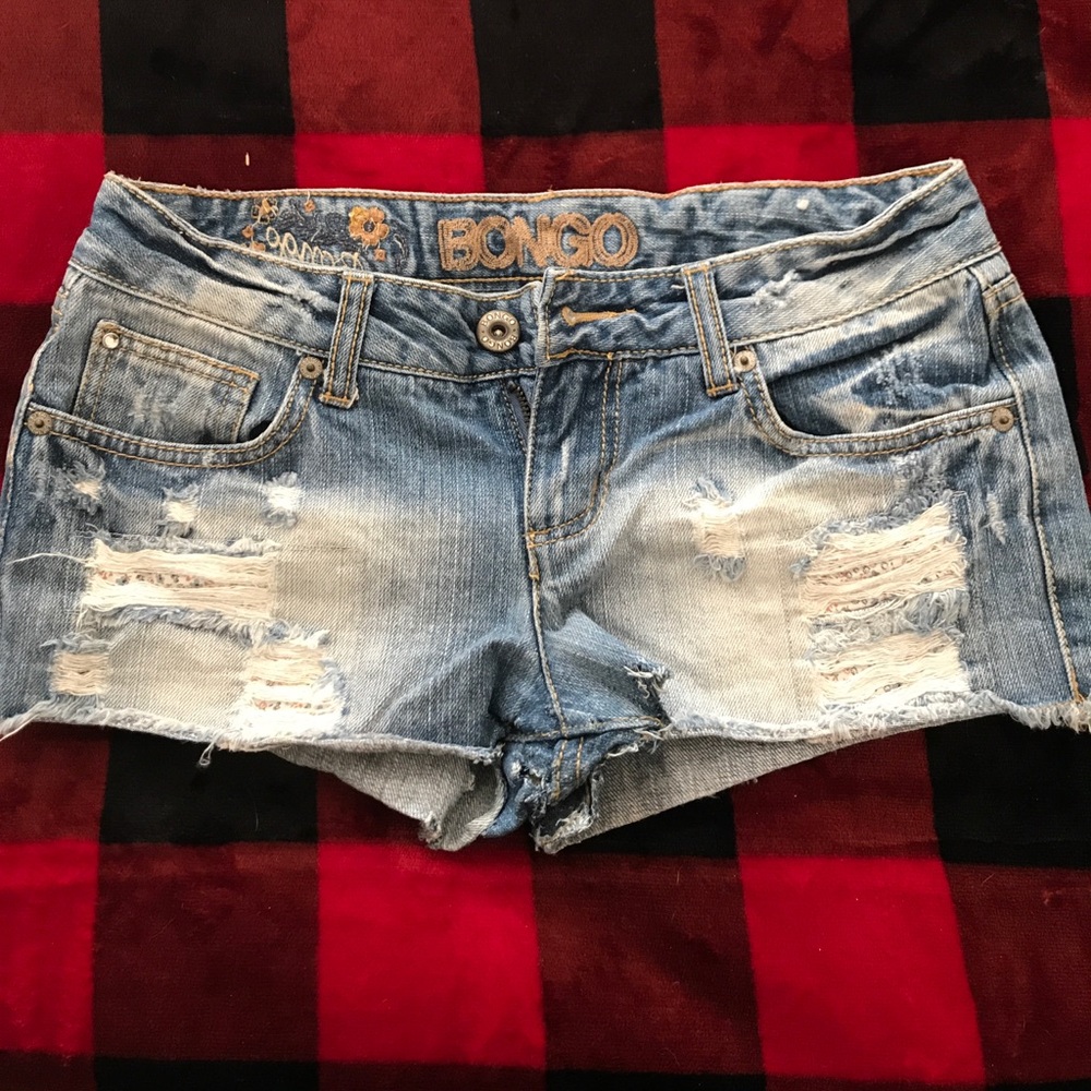 Super cute shorty jean shorts