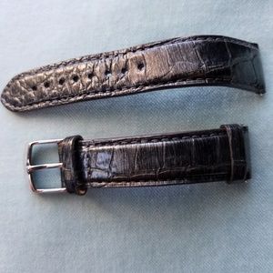 Authentic Michele Alligator 18 MM Strap