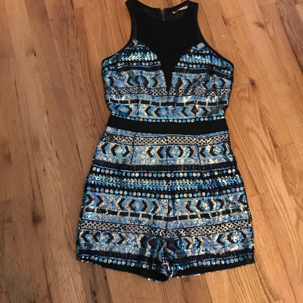 ⭐️ Festive Sequin Romper 🥂