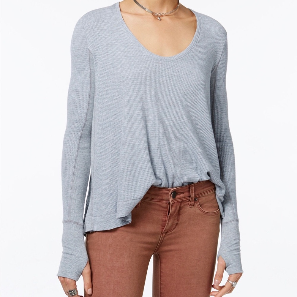 Free people thumb hole thermal
