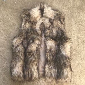 Faux Fur Vest by True Love