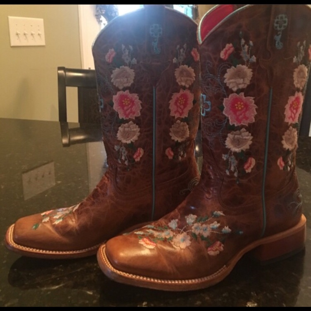 Macie Bean Cowgirl Boots 👢 Youth Size 5
