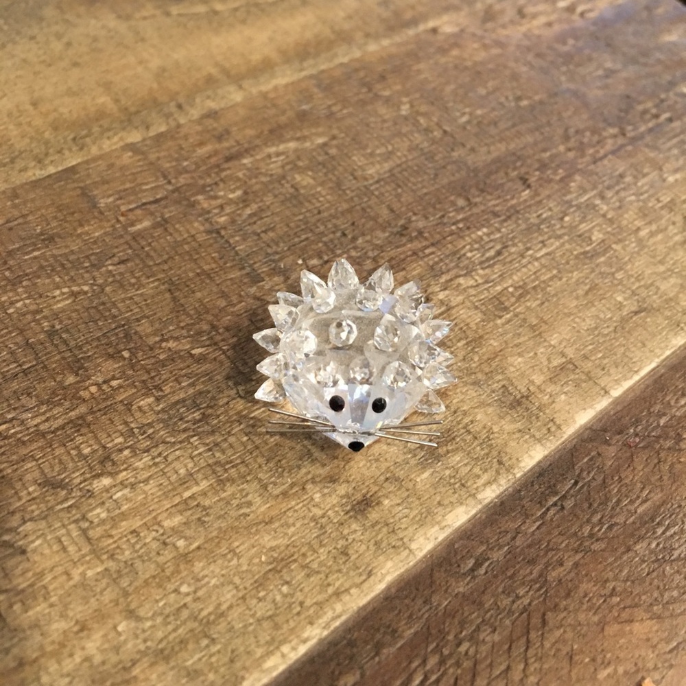 Authentic Swarovski Crystal Figurine - Hedgehog