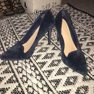 Lauren Conrad Navy Heels