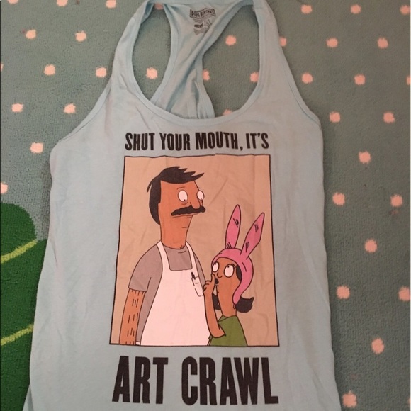 ISO Bob’s Burger Art Crawl Tank L XL Hot Topic subscription box DISO - Picture 2 of 2