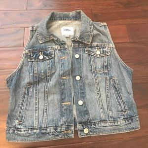 Denim vest