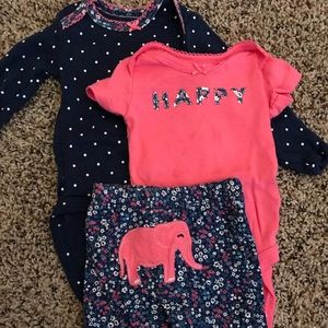 Carters 3 piece outfit