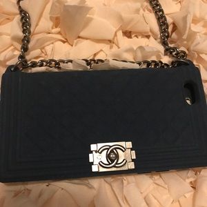 Cobalt blue Chanel iPhone 6 case