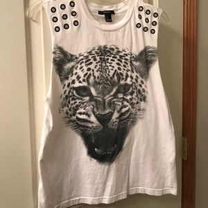 Cheetah face shirt