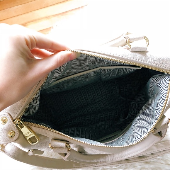 Cream quilted multifunctional purse | Steve Madden - Picture 6 of 8