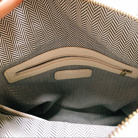 Cream quilted multifunctional purse | Steve Madden - Picture 7 of 8