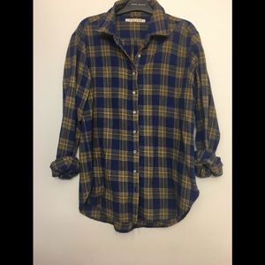 Xirena flannel button down