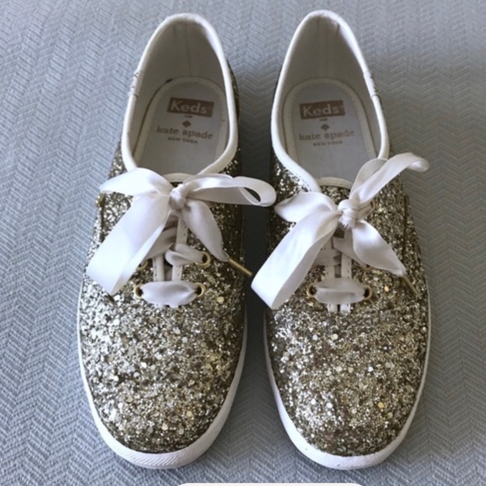 Kate Spade Glitter Keds