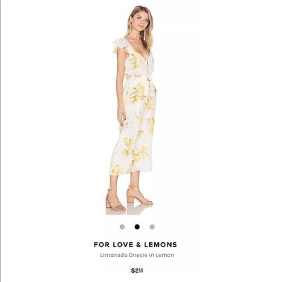 🍋SOLD 🍋For Love & Lemons Limonada Onesie - Picture 6 of 7