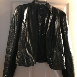 Leather jacket