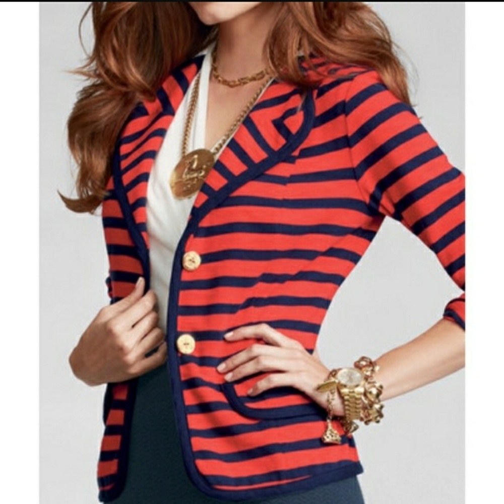 NWOT Cabi nautical blazer/cruise jacket size M