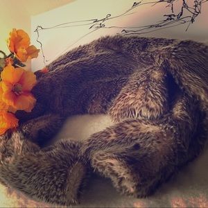 Lux Faux Fur Scarf.