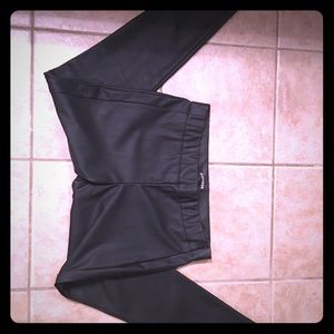 Express leather like pants