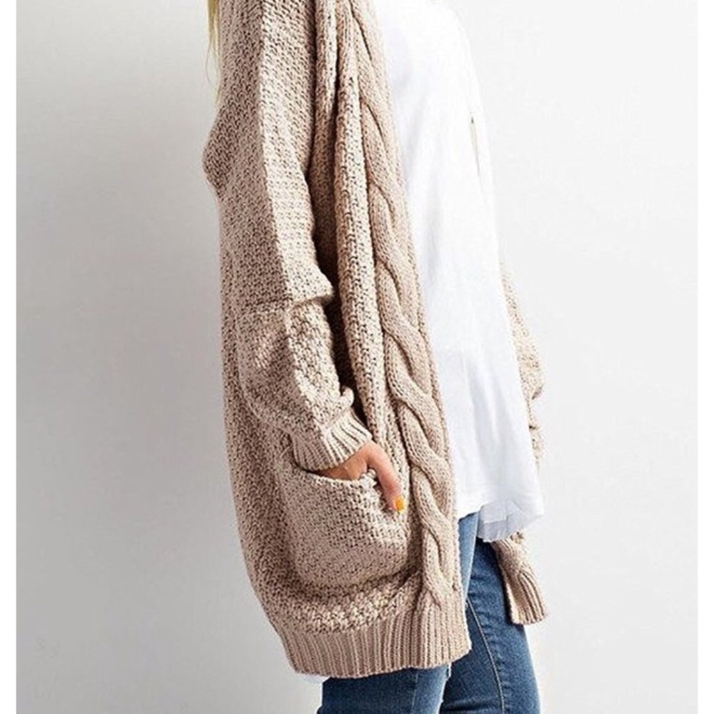 Slouchy cardigan
