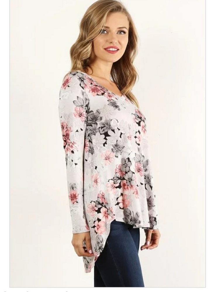 🎉💥♥💥FLORAL V-NECK - Picture 5 of 7