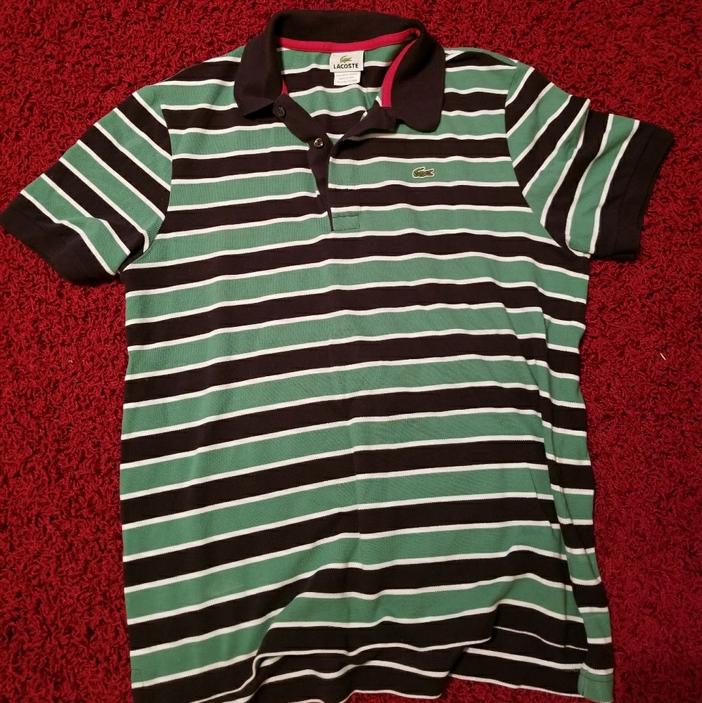 Lacoste collard shirt