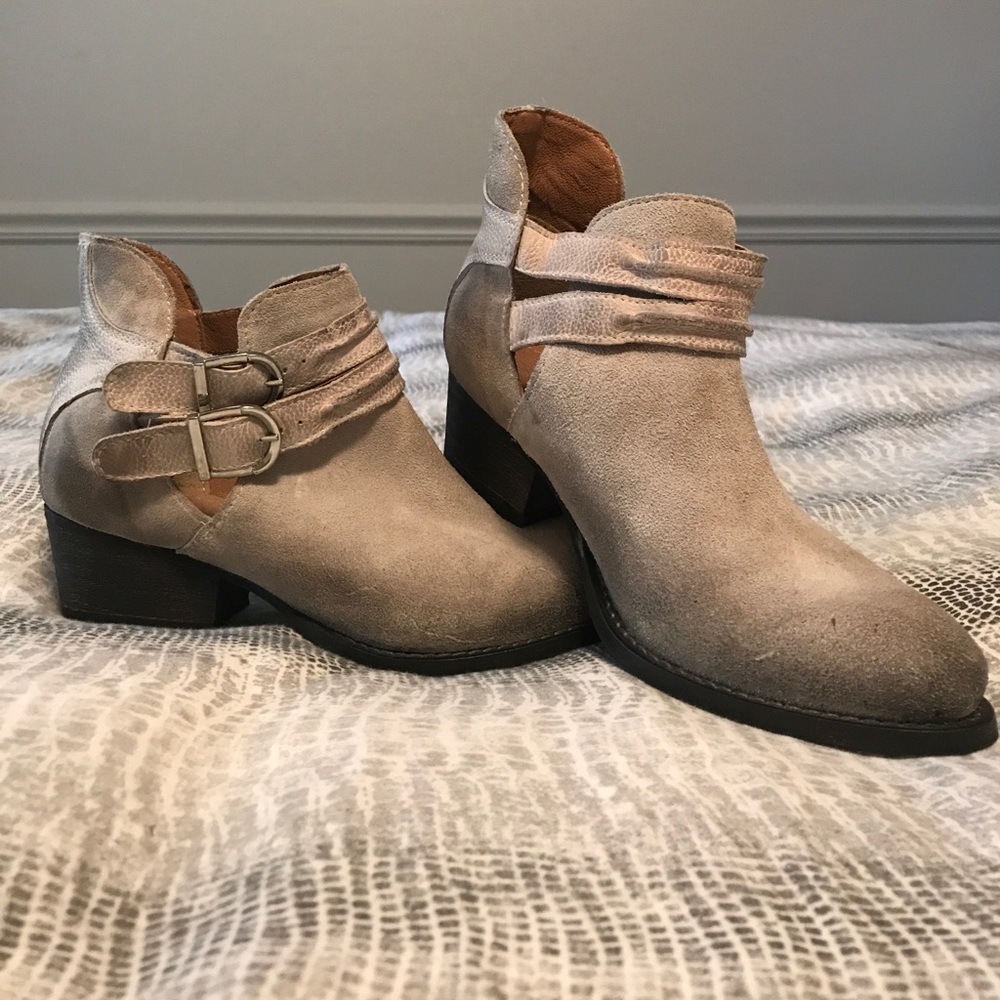 Gray Booties - image 3