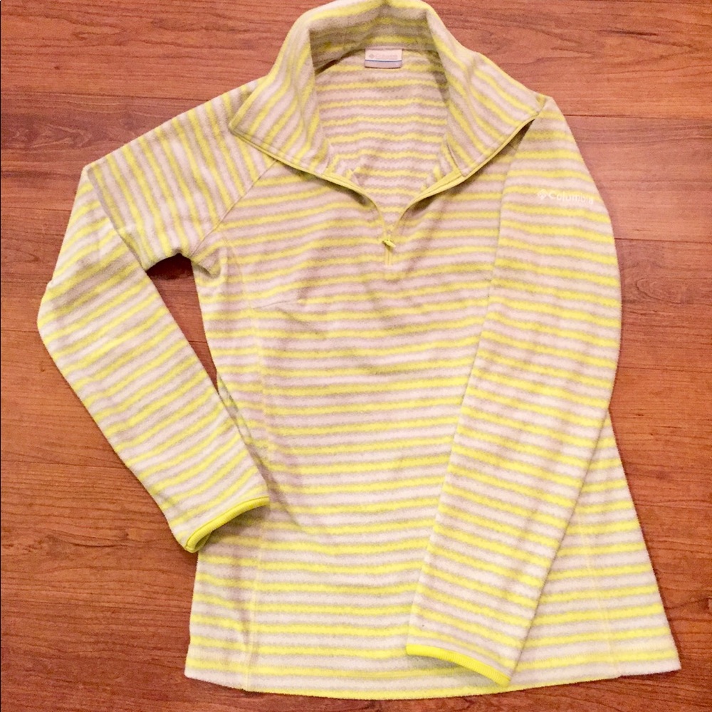 RARE Cheerful COLUMBIA sz SMALL Pullover