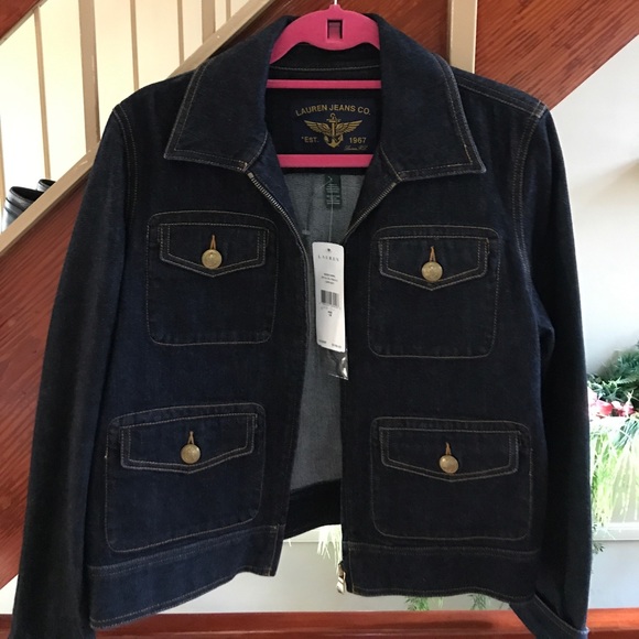 Lauren Jean Brand New Jean Jacket - Picture 1 of 2