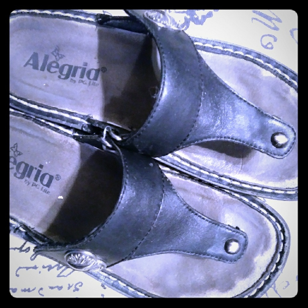 Alegria Black Sandles
