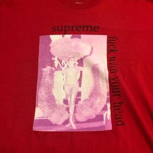 Supreme F*ck wiht your head tee.