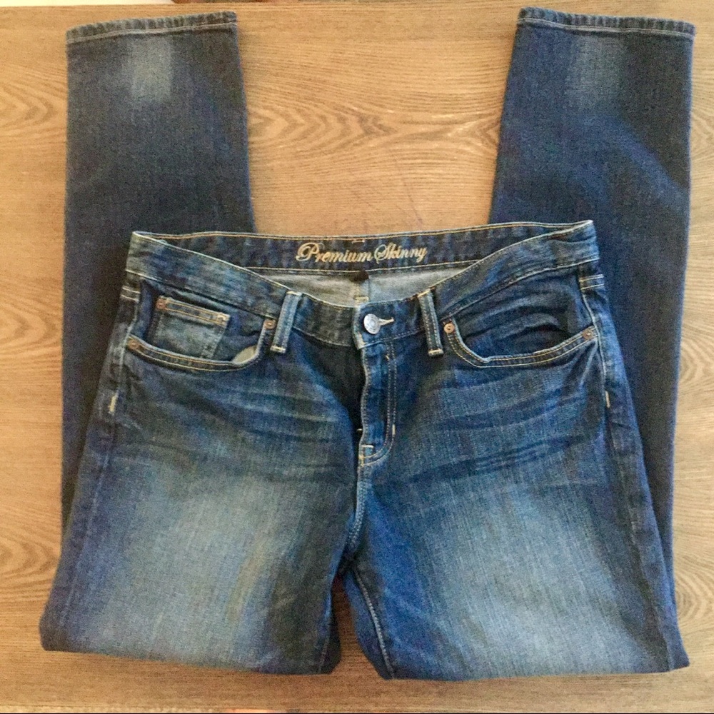 Gap Premium Skinny Dark Wash Denim