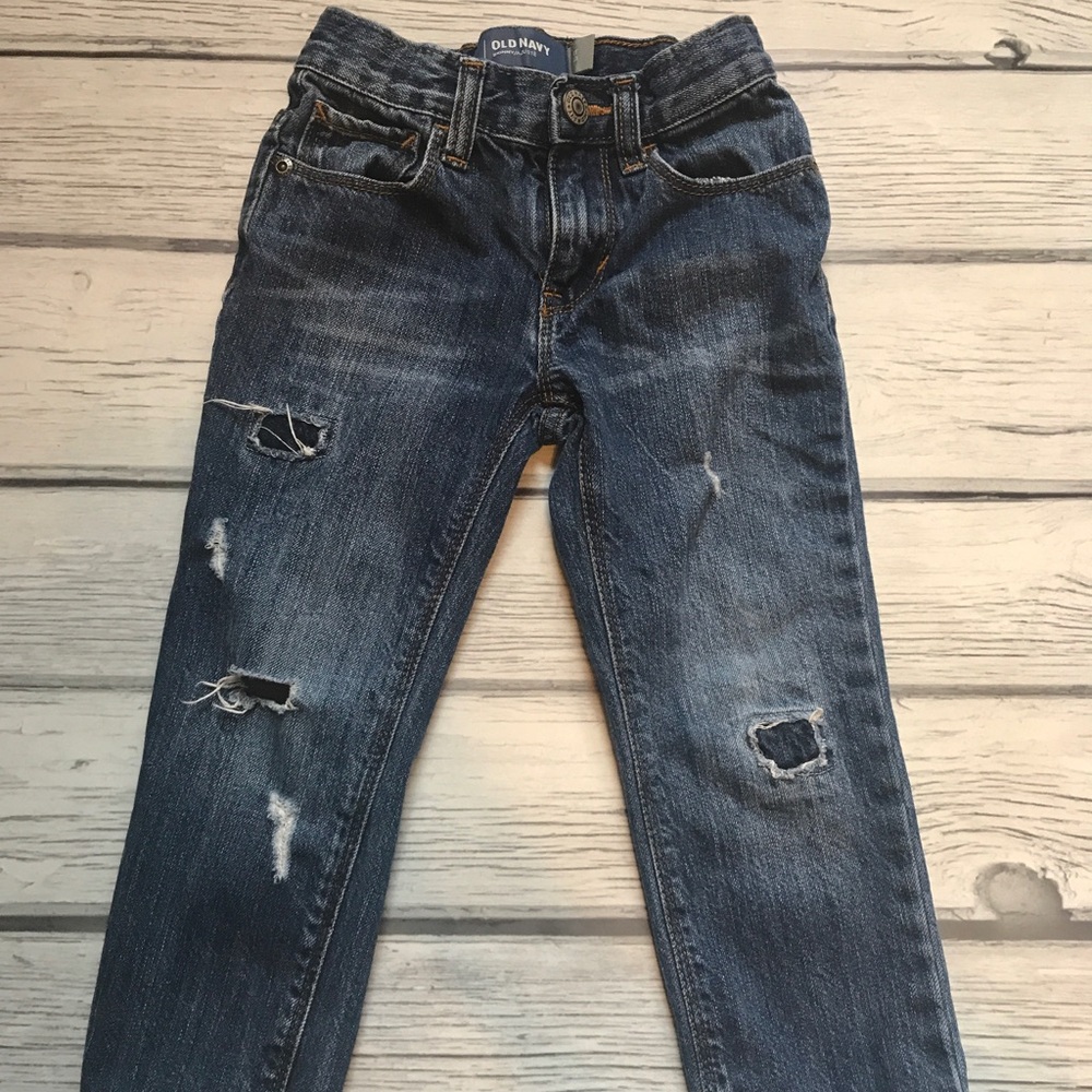 Old Navy Skinny Ripped Jeans