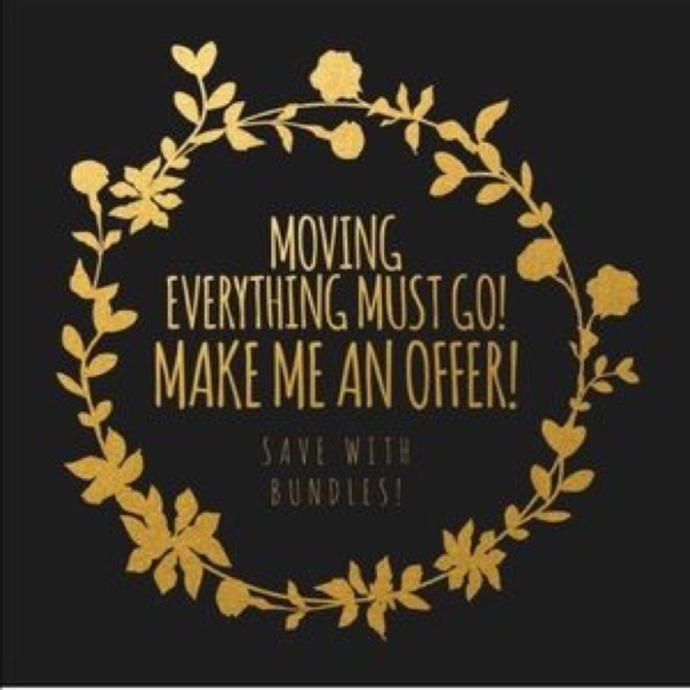 Make me a reasonable offer and I'll accept!