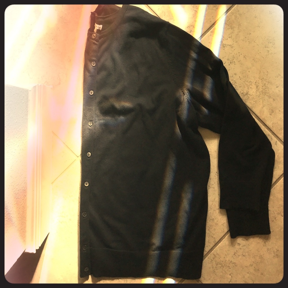 Black Sweater Cardigan