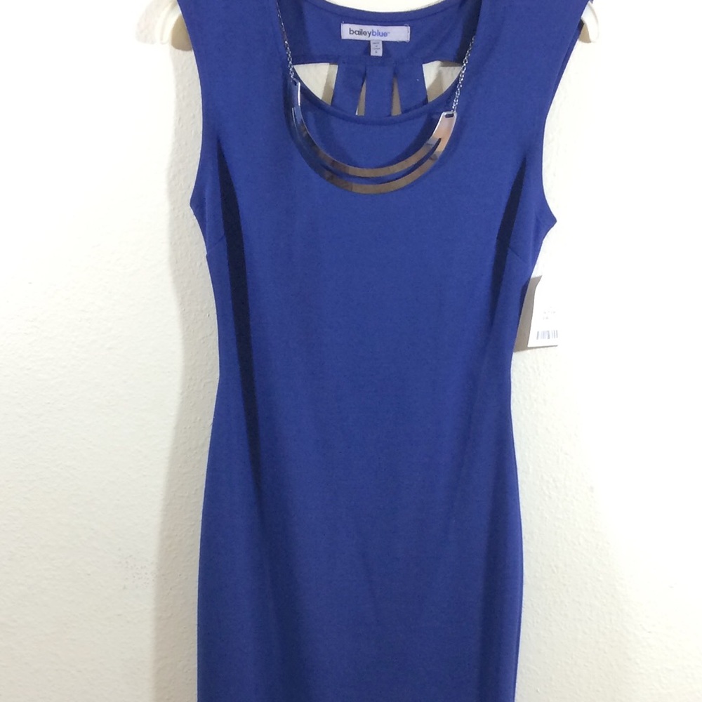 NWT Blue mini dress