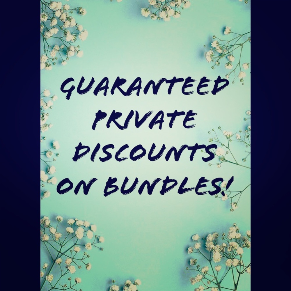 💰If it’s in a Bundle, it Gets a Private Discount!