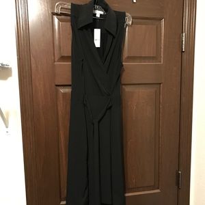 New York & company black, sleeveless dress