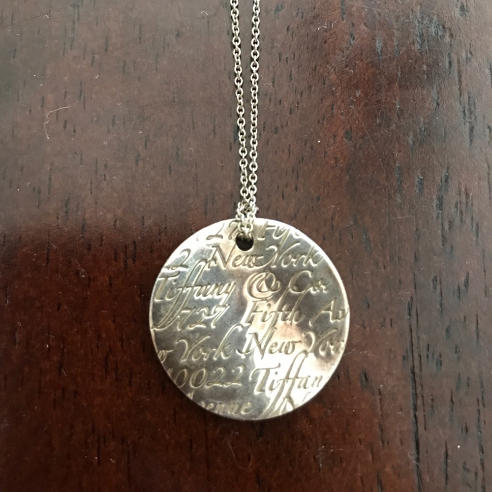 Tiffany & Co. Silver Pendant "New York"
