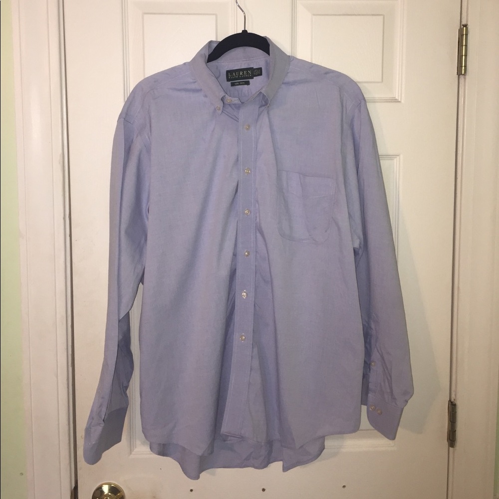 blue POLO button down